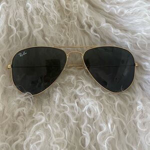 Ray Ban Junior Aviator Sunglasses, EUC